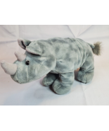 Gund Rhinoceros Plush Dark Gray World Wildlife Fund 9&quot; Stuffed Toy 42186... - £7.72 GBP