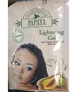 ORGANIC ESSENCE PAPAYA Lightening Gel Papaya Enzyme&amp; Aloe Vera 1.17 Oz (... - £13.42 GBP