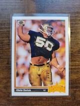 1991 Upper Deck #10 Chris Zorich - Rookie - Chicago Bears - NFL - Fresh Pull - £1.74 GBP