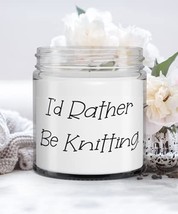 Gag Knitting Candle, I&#39;d Rather Be Knitting, Gifts For Men Women, Present From,  - £19.59 GBP