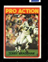 1972 Topps #120 Terry Bradshaw Vgex Steelers Ia Hof *X68906 - $7.84