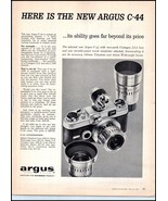 1957 Argus C-44 Camera PRINT AD "Here Is The New Argus C-44" BX4 - €4,10 EUR 1957 Argus C-44 Camera PRINT AD "Here Is The New Argus C-44" BX4 - €4,10 EUR