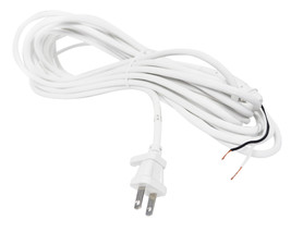 Generic 30 Foot White 2 Wire Hoover Flex Reliever Power Cord 40231-9 - £19.40 GBP