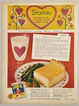 1958 Print Ad Borden&#39;s Starlac Nonfat Dry Milk Swiss Pie Recipe  - £17.71 GBP