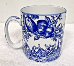 Provencial Garden Blue by Spode Coffee Tea Mug In Great Shape 3 1/4 inch... - $26.24