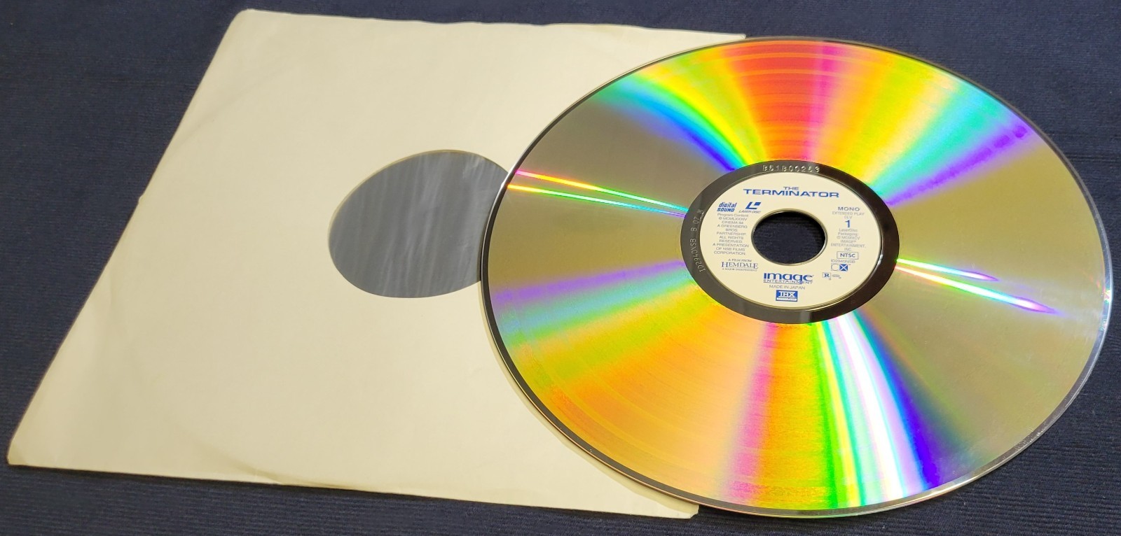The Terminator - Arnold Schwarzenegger - Laserdisc Movie - Image Enterta... - $5.93