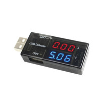 USB Charger Detector Current Voltage Power Tester Dual Digital Display Volt - £18.86 GBP