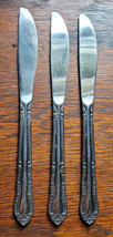Set Of 3 Imperial Stainless Steel Knives Flowers Collectible Decorative ... - $15.99