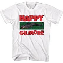 Happy Gilmore Alligator Men&#39;s T Shirt Chubbs One-Eyed Gator Golf Movie Merch Top - £18.47 GBP+