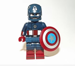 BBStore Buy Minifigures Limited Captain America with Belt Marvel Movie - £5.01 GBP