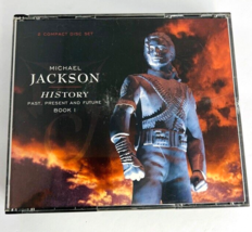 Vtg Michael Jackson History Past Present And Future Book I Gate Fold Cd Booklet - £16.02 GBP
