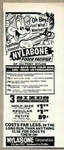 1960 Print Ad Nylabone Pooch Pacifier DuPont Nylon Dog Bones Oklahoma City,OK - £7.80 GBP