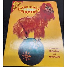 Carson Barnes 5 Ring Circus Program - Largest Travelling Big Top - Ephemera - $22.94