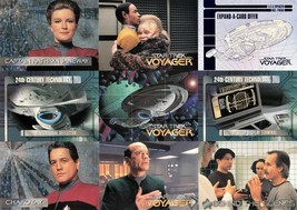 Star Trek: Voyager 1995 Skybox Series One Promo Uncut Trading Card Sheet - £7.07 GBP