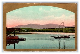 Catskill Mountain and Boats on Hudson River New York NY Gilt DB Postcard U21 - £3.58 GBP