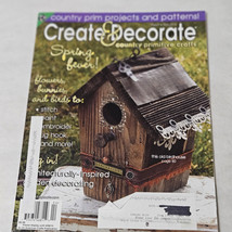 Create &amp; Decorate Magazine March/April 2013 Country Prim Projects and Patterns - £10.30 GBP