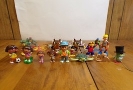 23 Nickelodeon Figure &amp; Toy Lot: Dora, Diego, Spongebob, Hey Arnold, TMNT, Winx - £13.91 GBP