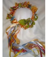 Tarot Empress Silk Leaf Head Wreath/ Renaissance Faire / Wedding / Hand ... - £42.66 GBP