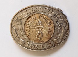 1982 SL/EIF Inc. # 02383 Liberty 1886-1986 Keep The Torch Lit w/ Gem Bel... - $19.95