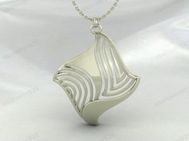 Unique Design Handmade Modern 925 Sterling Silver Pendant Necklace Jewelry - $35.64+