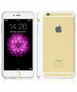 iPhone 6s Plus, 6 Plus case Bumper Case Cover Protective Frosted Hard White - $5.89