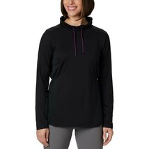 Columbia Womens Omni-Wick Cowl Neck Active Top,Black,Large - £27.25 GBP