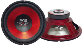 New Pyle PLW12RD Red Label Series 12&quot; 800W 4 Ohm Voice Coil Subwoofers - £38.92 GBP