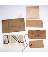 Vtg Ephemera Lot 1934 Sears Winchester Montgomery Ward Rifle Schenectady... - $24.99