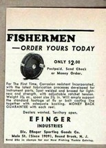 1946 Print Ad Efinger Fly Fishing Reels Bound Brook,NJ - $7.22