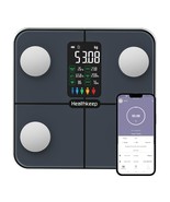 Large Display Bathroom Fat Loss Scales With High Accuracy 15 Health Indi... - £51.25 GBP