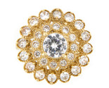 Women&#39;s Cluster ring 10kt Yellow Gold 276437 - $249.00
