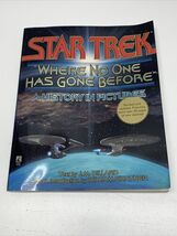 Star Trek Book Where No One Has Gone Before History in Pictures J. M. Di... - $9.89