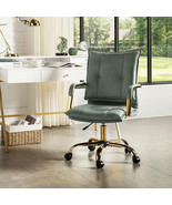 Leather Home Office Desk Chair, - £413.22 GBP