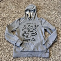 Fox Racing Pullover Hoody Worldwide gray women&#39;s size small - £19.75 GBP