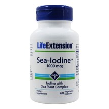 Life Extension Sea-Iodine 1000 mcg., 60 Vegetarian Capsules - £8.57 GBP