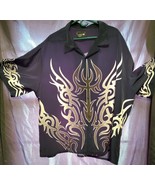 No Boundaries Dark Blue 2XL Tribal Design Button Up Shirt - €14,69 EUR No Boundaries Dark Blue 2XL Tribal Design Button Up Shirt - €14,69 EUR