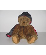 Vermont Teddy Bear 16&quot; Plush Brown Poseable Stuffed Animal Toy - $13.99