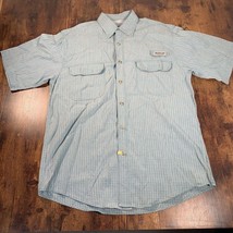 Magellan Sportswear Shirt Casual Button down Vented Plaid Gulfport Fishi... - $14.84