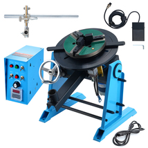 VEVOR Rotary Welding Positioner 30KG 12.4&quot; Chuck 1-12RPM 80W Torch Stand - $646.57 CAD