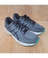ASICS Mens Running Shoes 7.5 M Gel-Kayano 22 Gray T547N Low Top Mesh Lace Up - $35.87