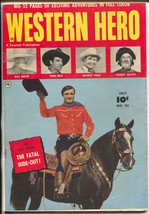 Western Hero #92 1950-Fawcett-Tom Mix-Gabby Hayes-Bill Boyd-Monte Hale-VF- - £90.77 GBP
