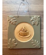 Wall Dessert Ceramic Plaque with Hanger Green Bakery - $207.66 MXN