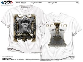 Richard Petty #43, NASCAR Hall of Fame Large (L) Short Sleeve Tee Shirt, new tag - £19.53 GBP