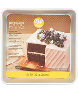Wilton Performance Pans Aluminum Square Cake and Brownie Pan, 8-Inch - £31.34 GBP