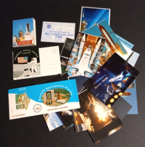 Kennedy Space Center Florida Souvenir Postcard Folder Ephemera Lot (29 pieces) - $14.99