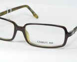 Cerruti 1881 CE06702 BROWN /OLIVE TORTOISE EYEGLASSES GLASSES 55-16-135 ... - $29.70