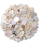 Resin Buttons Colorful Whites Jewelry Making Sewing Supplies Assorted Lo... - $319.69 MXN