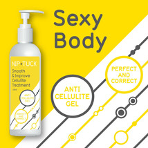 Nip &amp; Tuck Smooth &amp; Improve Cellulite Treatment ANTI-CELLULITE Gel Sexy Body - £26.33 GBP