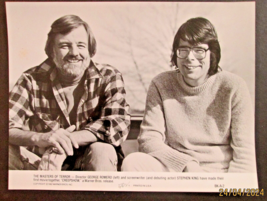 STEPHEN KING,GEORGE ROMERO (CREEPSHOW) VINTAGE 1982 RARE PUBLICTY PHOTO - $197.99