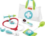 Fisher-Price Preschool Pretend Play Medical Kit 7-Piece Doctor Bag Dress... - £21.73 GBP